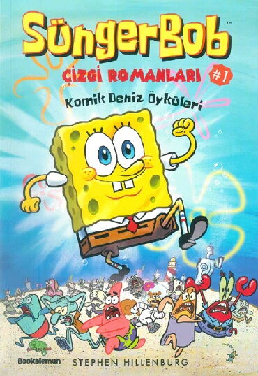 SÜNGERBOB ÇİZGİ ROMANLARI 1 KOMİK DENİZ ÖYKÜLERİ