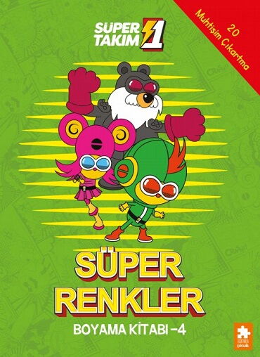 SÜPER 1 TAKIM SÜPER RENKLER BOYAMA 4
