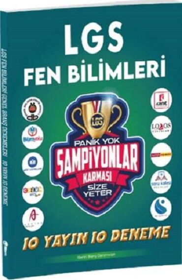 8.SINIF LGS FEN BİLİM ŞAMPİYONLAR KARMASI 10 DENEM