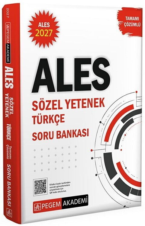 ALES TÜKÇE SÖZEL YETENEK ÇÖZÜMLÜ SORU BANKASI