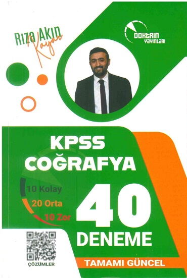 KPSS COĞRAFYA 40 DENEME 
