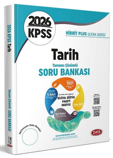 KPSS TARİH SORU BANKASI ÇÖZÜMLÜ HİBRİT PLUS