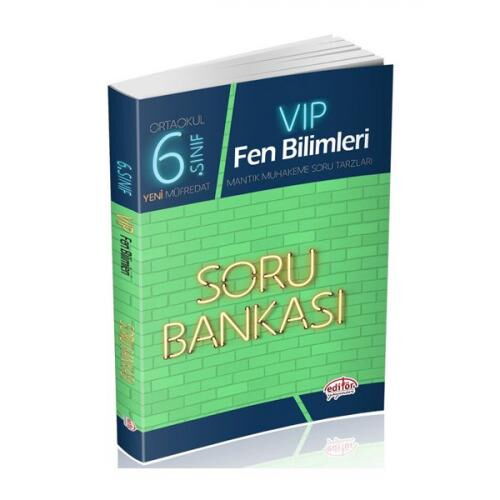 6.SINIF VIP FEN BİLİMLERİ SORU BANKASI