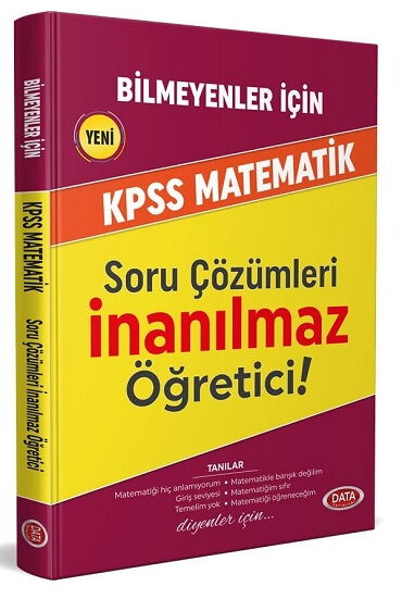 KPSS MATEMATİK SORU ÇÖZÜMLERİ İNANILMAZ ÖĞRETİCİ