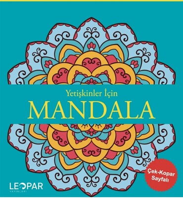 YETİŞKİNLER İÇİN MANDALA MAVİ