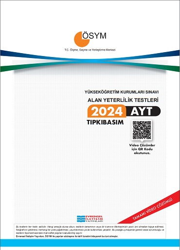 2024 YKS AYT TIPKIBASIM ÇIKMIŞ SORULAR 