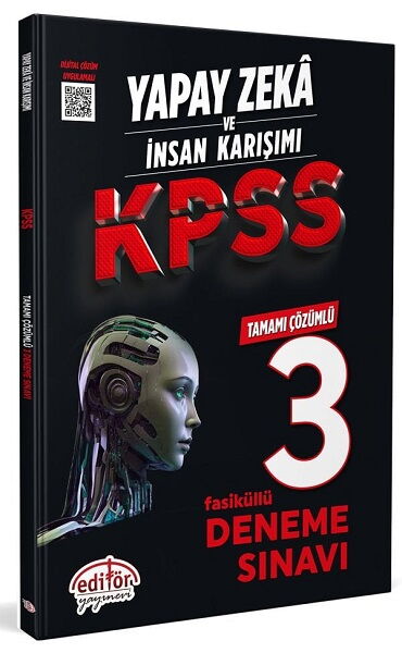 KPSS YAPAY ZEKA VE İNSAN KARIŞIMI 3 DENEME ÇÖZÜMLÜ
