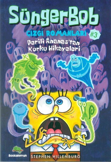 SÜNGERBOB ÇİZGİ ROMANLARI 3 PERİLİ ANANASTAN KORKU
