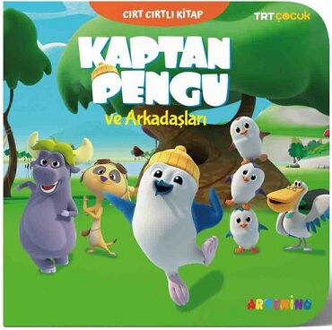 TRT ÇOCUK CIRT CIRTLI KİTAP KAPTAN PENGU