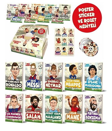 EFSANE FUTBOLCULAR KUTULU SET 9 KİTAP