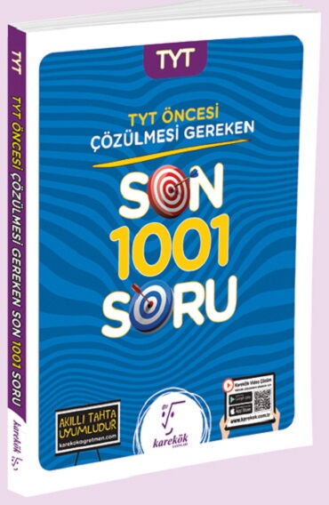 YKS TYT SON 1001 SORU BANKASI 