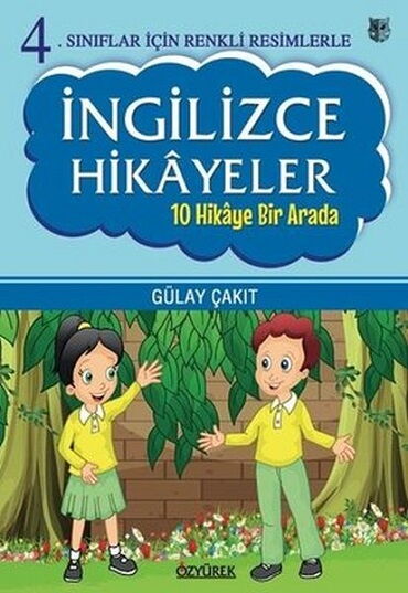 4.SINIF İNGİLİZCE HİKAYELER RENKLİ 10 KİTAP 