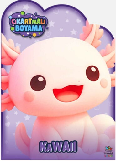 KAWAİİ ZAMANI ÇIKARTMALI BOYAMA KİTABI