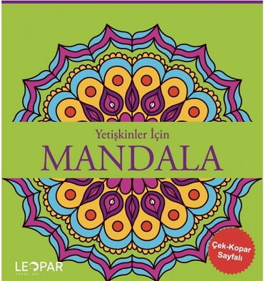 YETİŞKİNLER İÇİN MANDALA YEŞİL