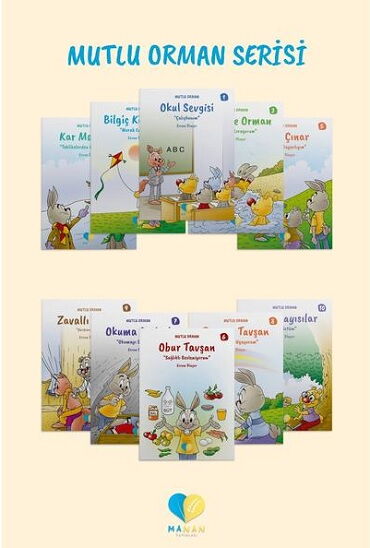 1.SINIF MUTLU ORMAN SERİSİ OKUMA SETİ