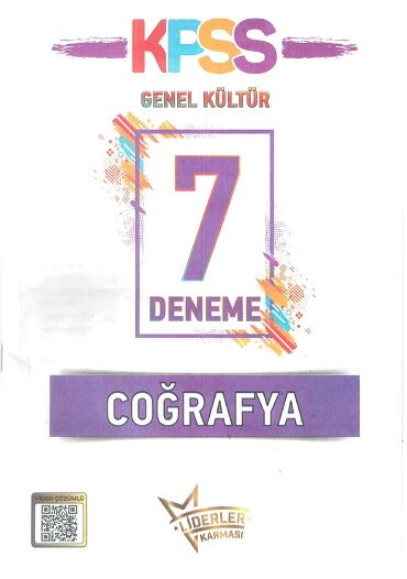 KPSS LİDERLER KARMASI COĞRAFYA 7 DENEME GENEL YETE