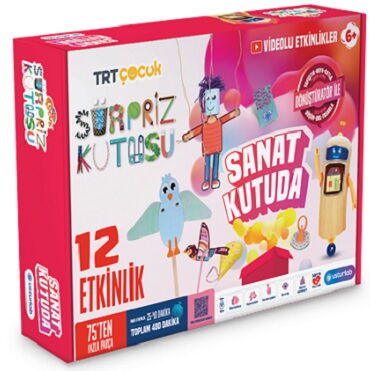 TRT ÇOCUK SÜRPRİZ KUTUSU SANAT KUTUDA 6+ YAŞ