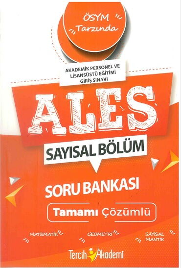 ALES SAYISAL BÖLÜM ÇÖZÜMLÜ SORU BANKASI