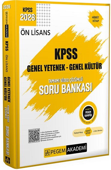 KPSS GENEL YETENEK GENEL KÜLTÜR ÖN LİSANS SORU