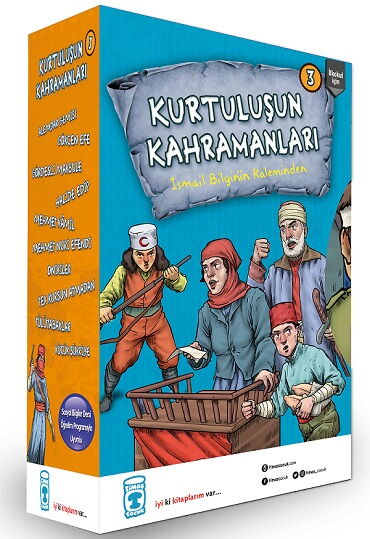 KURTULUŞUN KAHRAMANLARI 3 SET 10 KİTAP