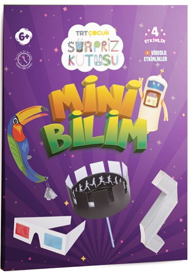 TRT ÇOCUK SÜRPRİZ KUTUSU MİNİ BİLİM ETKİNLİK 6+YAŞ