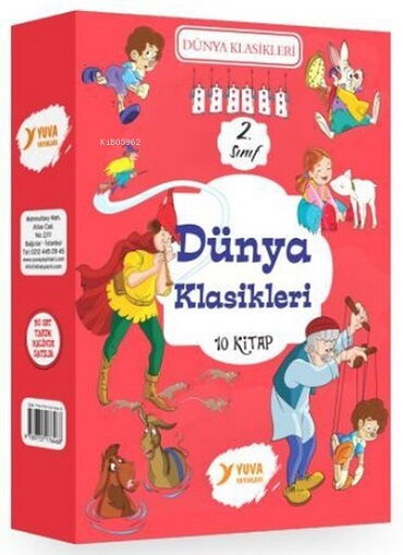 DÜNYA KLASİKLERİ 2.SINIF 10 KİTAP