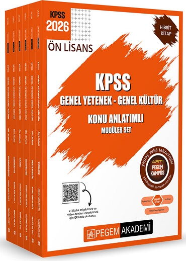 KPSS GENEL YETENEK GENEL KÜLTÜR ÖN LİSANS KONU SET