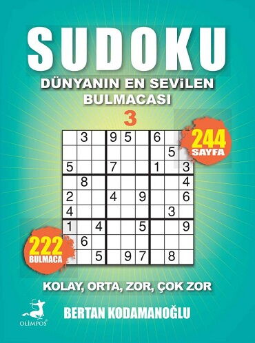 SUDOKU DÜNYANIN EN SEVİLEN BULMACASI 3