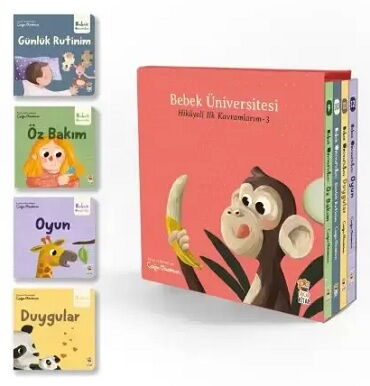 BEBEK ÜNİVERSİTESİ 3 HİKAYELİ İLK KAVRAMLARIM SET
