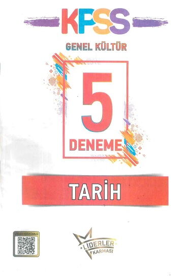 KPSS LİDERLER KARMASI TARİH 5 DENEME GENEL YETENEK
