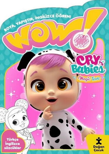 WOW CRY BABİES BOYAMA KİTABI