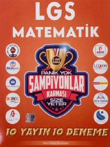 8.SINIF LGS MATEMATİK ŞAMPİYONLAR KARMASI 10 DENEM