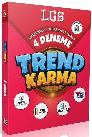 8.SINIF LİDERLER KARMASI 4 DENEME TREND KARMA