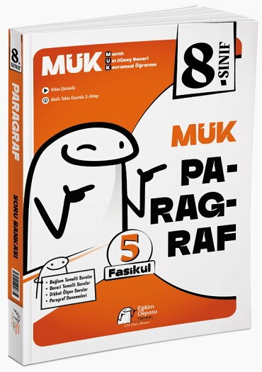 8.SINIF PARAGRAF FASİKÜL MÜK SORU BANKASI