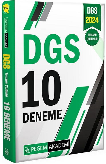 DGS TAMAMI ÇÖZÜMLÜ 10 DENEME 2024