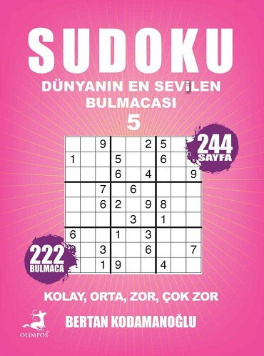 SUDOKU DÜNYANIN EN SEVİLEN BULMACASI 5
