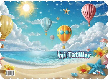 KARNE KILIFI ÇİZGİ KAHRAMANLAR UÇAN BALON