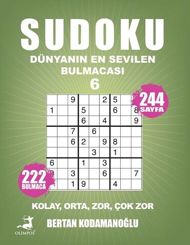 SUDOKU DÜNYANIN EN SEVİLEN BULMACASI 6
