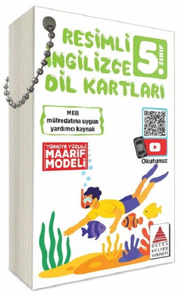 5.SINIF RESİMLİ İNGİLİZCE DİL KARTLARI