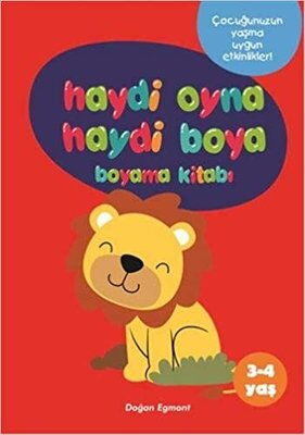 HAYDİ OYNA HAYDİ BOYA 3-4 YAŞ BOYAMA 1