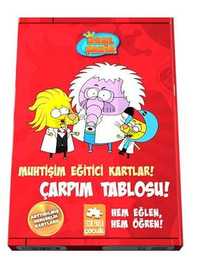 KRAL ŞAKİR MUHTIŞIM EĞİTİCİ KARTLAR ÇARPIM TABLOSU