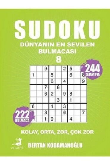 SUDOKU DÜNYANIN EN SEVİLEN BULMACASI 8