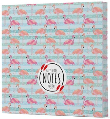 FLAMİNGO 1 ÇİZGİSİZ DEFTER YAN BASKILI