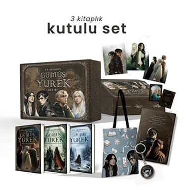 GÜMÜŞ YÜREK SERİSİ CİLTLİ 3 KİTAP SET