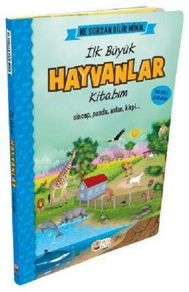 İNGİLİZCE DESTEKLİ İLK BÜYÜK HAYVANLAR KİTABIM 