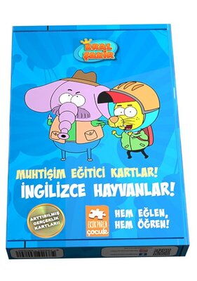 KRAL ŞAKİR MUHTIŞIM EĞİTİCİ KARTLAR İNGİLİZCE