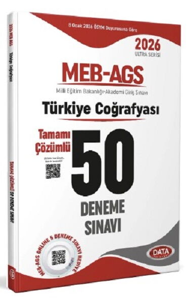 AGS TÜRKİYE COĞRAFYASI 50 DENEME ÇÖZÜMLÜ