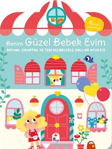 BENİM GÜZEL BEBEK EVİM BOYAMA ÇIKARTMA