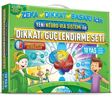 DİKKATİ GÜÇLENDİRME SETİ 10 YAŞ 4.SINIF
