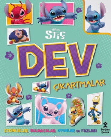 DİSNEY STİÇ DEV ÇIKARTMALAR ETKİNLİKLER KİTABI